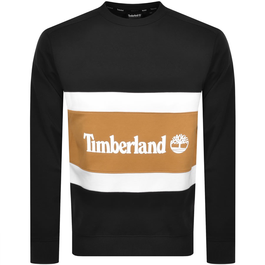 Alternative Image for ProductTimberland Crew Neck Logo Sweatshirt Black1